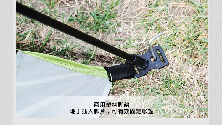 Cheap Goat Tents Hewolf 10People BigOutdoor Large Aluminum Pole Automatic Square Roof Tent Park Leisure Awning Wholesale and Retail Camping Tools Tents 